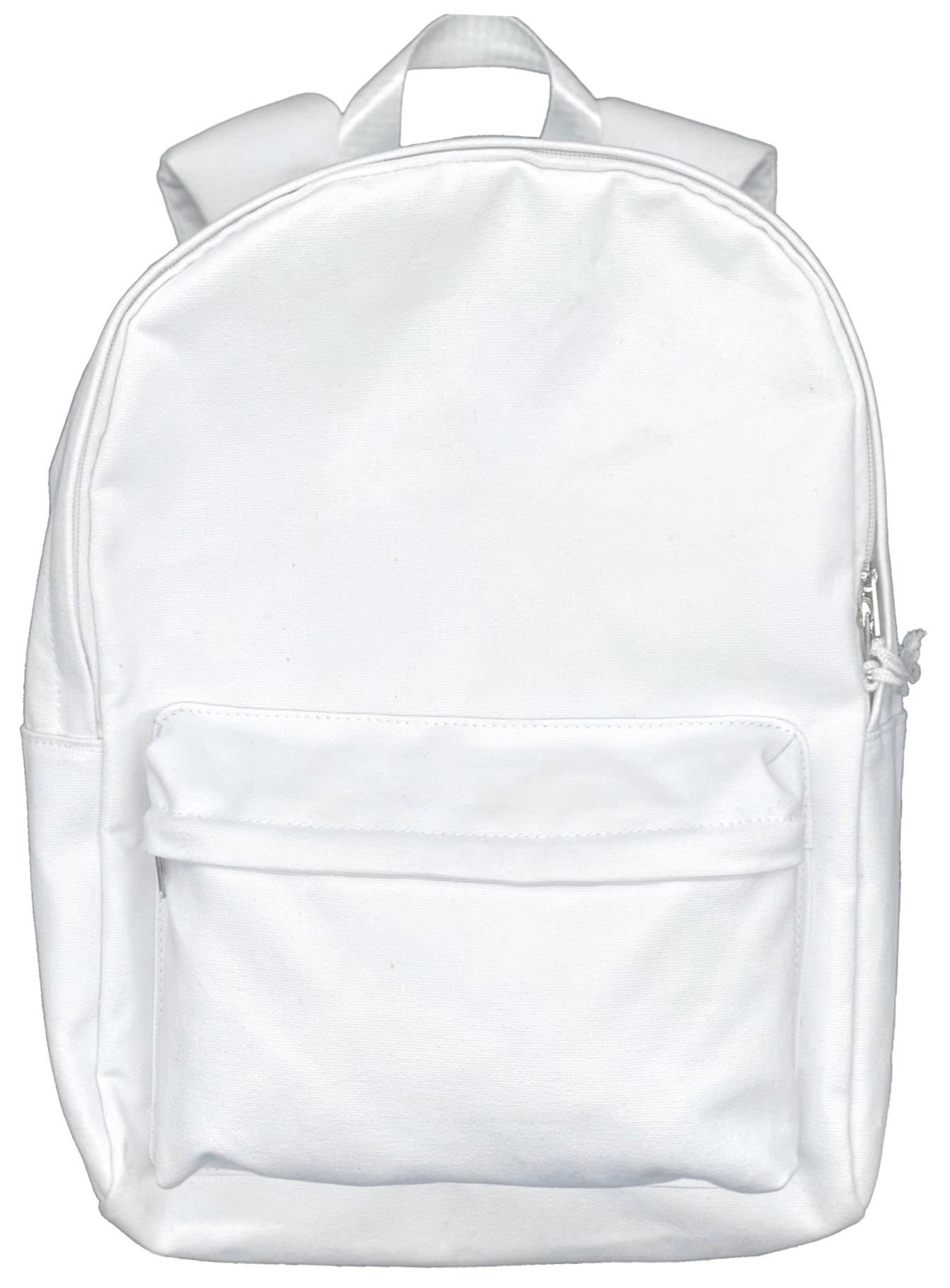 Plain White DIY Backpack Piggy Back Life piggybacklife